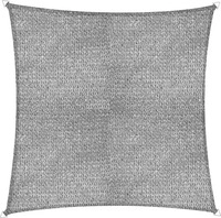 Windhager 10784, Windhager Segel ELBA Quadrat 3,6x3,6 m grau