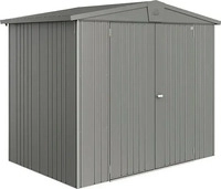 Biohort 22030, Biohort Ger&auml;tehaus Europa quarzgrau-metallic Ger&auml;teschuppen, 3