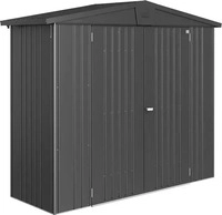 Biohort 24080, Biohort Ger&auml;tehaus Europa dunkelgrau-metallic Ger&auml;teschuppen, 2A