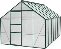 EPH 261364, EPH Vitavia Gew&auml;chshaus Merkur Tomatenhaus Smaragd, 4 mm, 445x257x232 cm