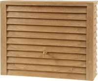 GRAF 212201, GRAF Regentonne Woody, Wandtank, lightwood Regenwassertank braun