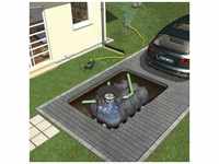 GRAF Platin Garten-Jet Gartenanlage Zisterne Regenwassertank, 3000 L, begehbar