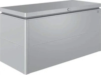 Biohort 64065, Biohort Aufbewahrungsbox LoungeBox silber-metallic, 160 (160x83,5x70