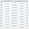 TraumGarten Sichtschutzzaun LONGLIFE ROMO weiß, 180x180 cm