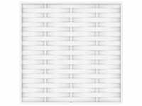 TraumGarten Sichtschutzzaun LONGLIFE ROMO weiß, 120x180 cm