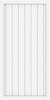 TraumGarten Sichtschutzzaun LONGLIFE RIVA Weiß, 90x180 cm