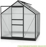 EPH 40001566, EPH Vitavia Gew&auml;chshaus Venus Tomatenhaus Schwarz, 4 mm, 195x195x197