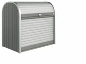 Biohort 70020, Biohort StoreMax Rollladenbox quarzgrau-metallic, 190 (190x136x97 cm)