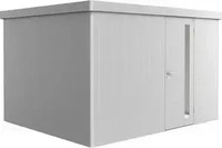 Biohort 82031, Biohort Ger&auml;tehaus Neo silber-metallic Ger&auml;teschuppen, Standardt&uuml;r,