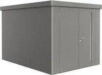 Biohort 87072, Biohort Ger&auml;tehaus Neo quarzgrau-metallic Ger&auml;teschuppen,