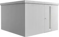 Biohort 82034, Biohort Ger&auml;tehaus Neo silber-metallic Ger&auml;teschuppen, Standardt&uuml;r,