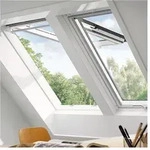 VELUX Dachfenster GPL 2070 Klapp-Schwingfenster Holz THERMO wei&szlig; Fenster,...