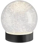 LED-Dekoleuchte Glamor Bauble sompex transparent, Sockel schwarz, Designer...