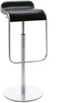 Barhocker Lem Lapalma Sitz Leder schwarz, Designer Shin, Tomoko Azumi,...