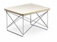 Vitra Beistelltisch Occasional Table LTR Platte HPL weiß, Designer Charles &...