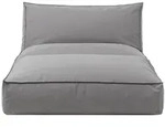 Outdoorbett Stay Blomus stone grau, Designer Kaschkasch, 120x25 cm