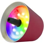 LED-Tischleuchte Top 2.0 sompex bordeaux rot, Designer Lexis Kraft