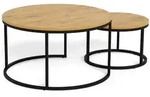 Actona &raquo;Spiro&laquo; Couchtisch rund Wildeiche Dekor