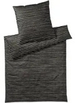 Elegante Mako-Satin Bettw&auml;sche &raquo;Lines&laquo; 2432-09 &ndash; erh&auml;ltlich in 18 Gr&ouml;&szlig;en