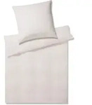 Elegante Mako-Satin Bettw&auml;sche &raquo;Solid Stripe&laquo; Rose 3507-01 Bettw&auml;sche / 155x200