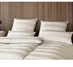 Elegante Jacquard-Satin Bettw&auml;sche &raquo;En Bloc&laquo; 2414-07 Bettw&auml;sche / 155x200 cm /