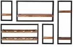 SIT &raquo;Panama&laquo; Wandregal Set 5-teilig