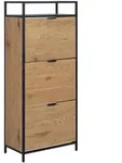 Actona &raquo;Seaford&laquo; Schuhschrank Stahl schwarz