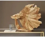 Kare Design &raquo;Betta Fish&laquo; Deko Objekt Gold