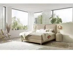 Hasena &raquo;Zamora&laquo; Boxspringbett 200x200 cm / Monet steel / Bezug Matratze/Box nicht