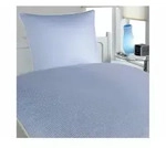 Elegante Mako-Satin Bettw&auml;sche &raquo;Hamburger Streifen&laquo; Blau-Wei&szlig; 2460-02 Bettw&auml;sche