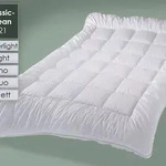 Billerbeck &raquo;321 Classic-Clean&laquo; Faser-Decken Duett 155x220 cm / 800+1000 g