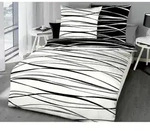 Kaeppel Mako-Satin Bettw&auml;sche Motion 584/610 200x200 cm / 80x80 cm