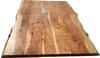 SIT Tops & Tables Tischplatte Akazie Baumkante 200x100 cm / 3,6 cm