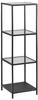 Actona »Seaford« Regal IV Glas 35x119,5x37 cm
