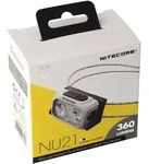 Nitecore NU21 Stirnlampe wiederaufladbar schwarz, max. 360 Lumen