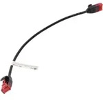 Goobay CAT 6 Slim-Patchkabel, U/UTP, Schwarz