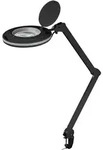 Goobay LED-Klemm-Lupenleuchte, 9 W, schwarz - 80-730 lm, dimmbar, 127 mm