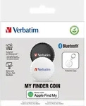 Verbatim Tracker, My Finder Coin, MYFC-02BW, schwarz-weiss Bluetooth, f&uuml;r Apple Find