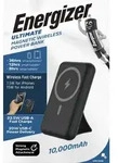 Energizer Akku Powerbank, 10.000mAh, QM10002PQ, schwarz Ultimate, Magnetic, Wireless,