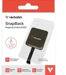 Verbatim SSD SnapBack 2TB, inkl. 2 Kabel, USB-C, Moccha Metallic (R) 2000MB/s, (W)