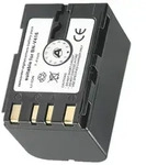 AccuCell Akku passend f&uuml;r JVC BN-V416 Akku schwarz