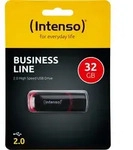 Intenso USB 2.0 Stick 32GB, Business Line, schwarz (R) 28MB/s, (W) 6.5MB/s,