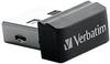 Verbatim USB 2.0 Stick 16GB, Nano Store'n'Stay (R) 10MB/s, (W) 3MB/s, Retail-Blister