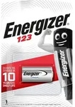 Energizer Batterie Lithium, CR123, 3V Photo, Retail Blister (1-Pack)