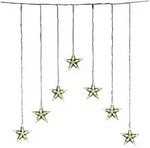 Vorhang mit 7 Sternen ww LED 1243-103