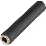 Goobay Kopfh&ouml;rer-Adapter, AUX-Klinke 6,35 mm, Buchse zu Buchse - 1x