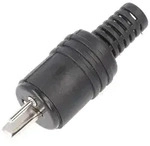 Goobay Lautsprecherstecker - mit Schraubanschluss und Knickschutz, 1 St&uuml;ck
