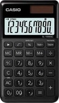 Casio SL-1000SC-BK Taschenrechner schwarz - 10-stellig, Solar- und Batteriebetrieb,