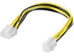 Goobay PC Stromkabel/Stromadapter ATX12 P4, 4 Pin zu 8 Pin - PCIe-Buchse (8-Pin) >