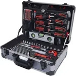 KS Tools 3/8" Universal-Werkzeugkoffer, 165-teilig, Aluminium, 6-kant 911.0665